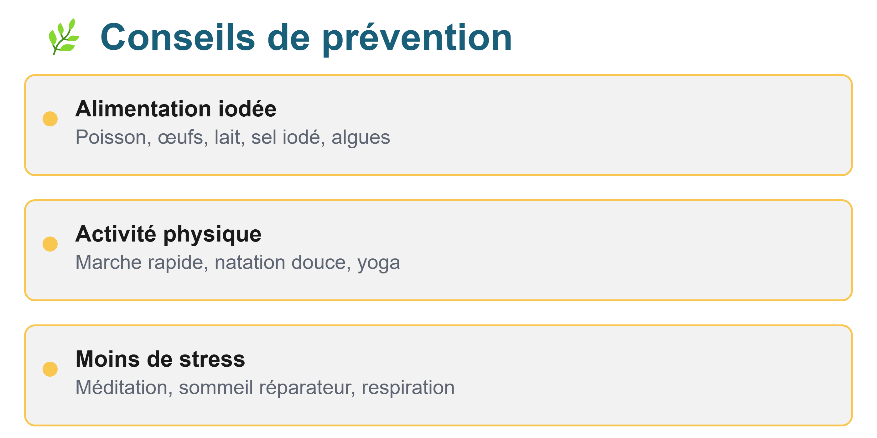 Conseils pratiques pour prévenir les troubles thyroïdiens chez les femmes de plus de 45 ans